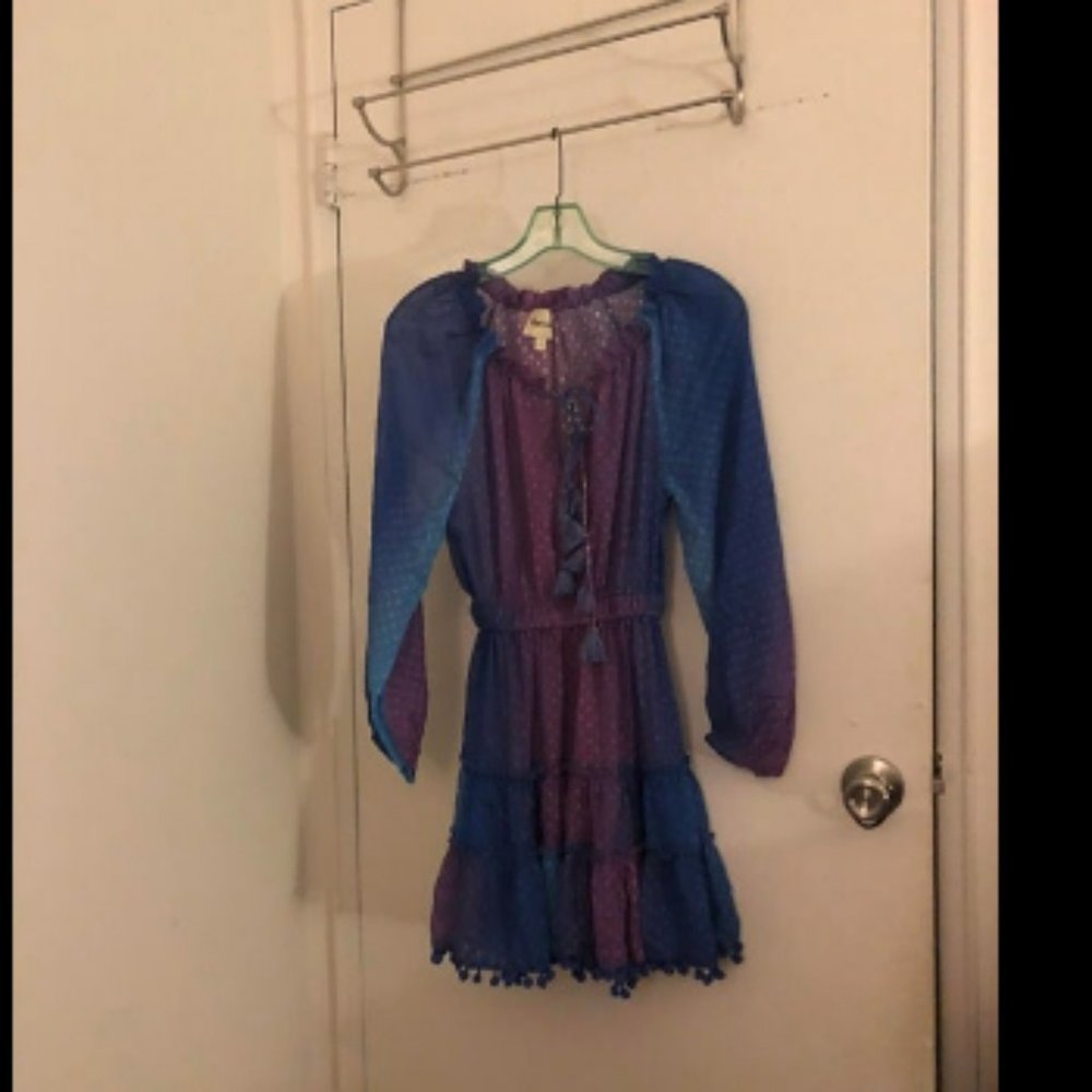 Playa Lucila $145 Ombre Purple Coverup Dress